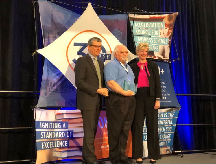 Dr. Dyson Receives ACBSP Award
