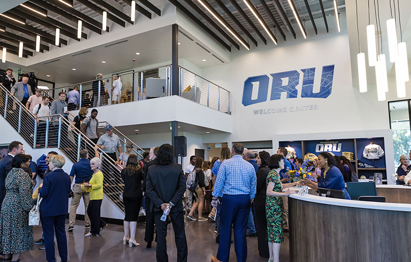 ORU Welcome center interior