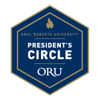 ORU President's Circle Navy