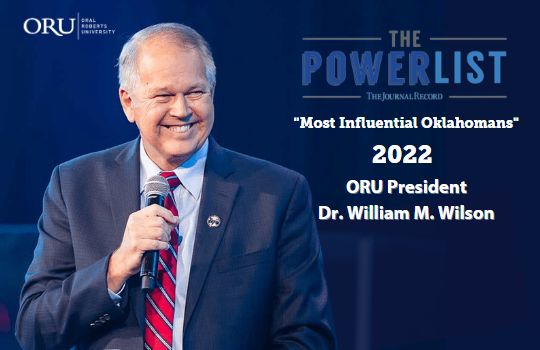 Dr. Wilson named “Most Influential Oklahomans” 2022 by The Journal Record