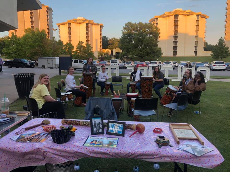 Music Therapy Table at Culture Fest