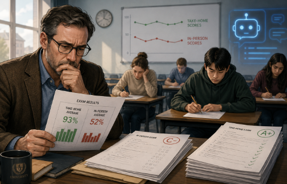 Students Caught Cheating using AI
