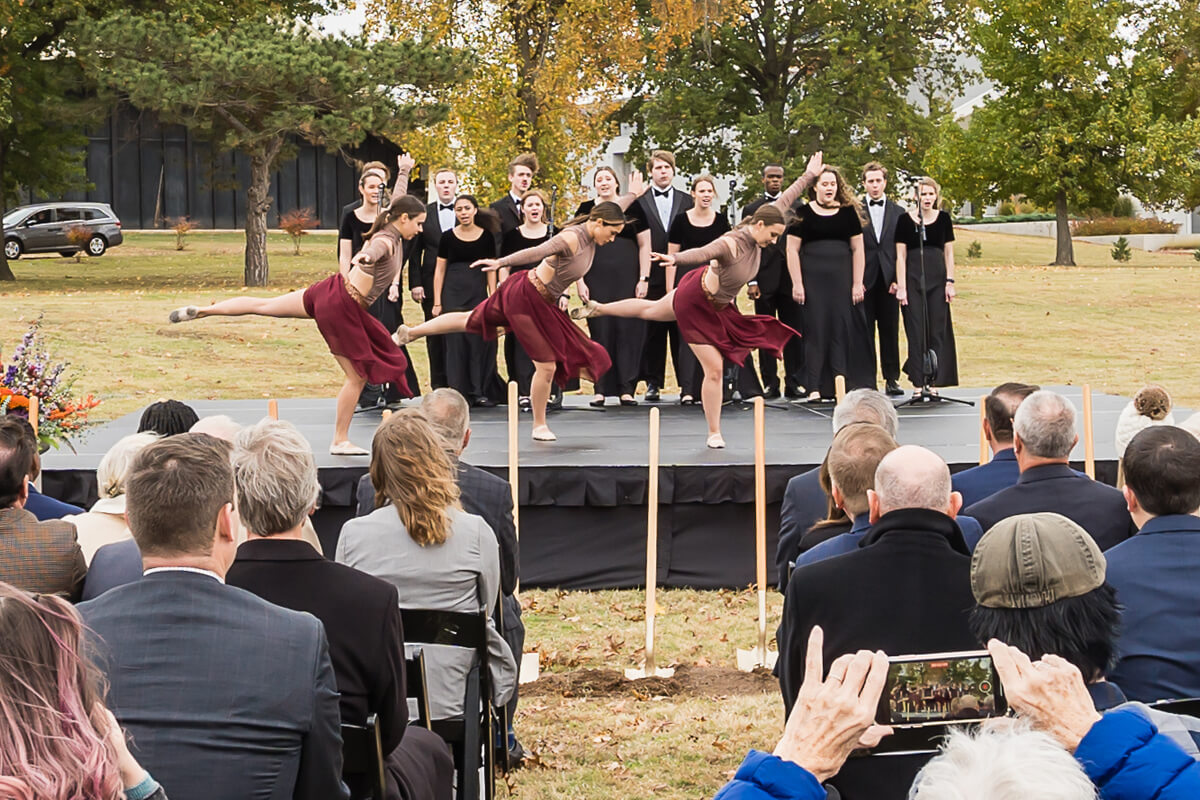 ORU Media Arts Center MAC Groundbreaking