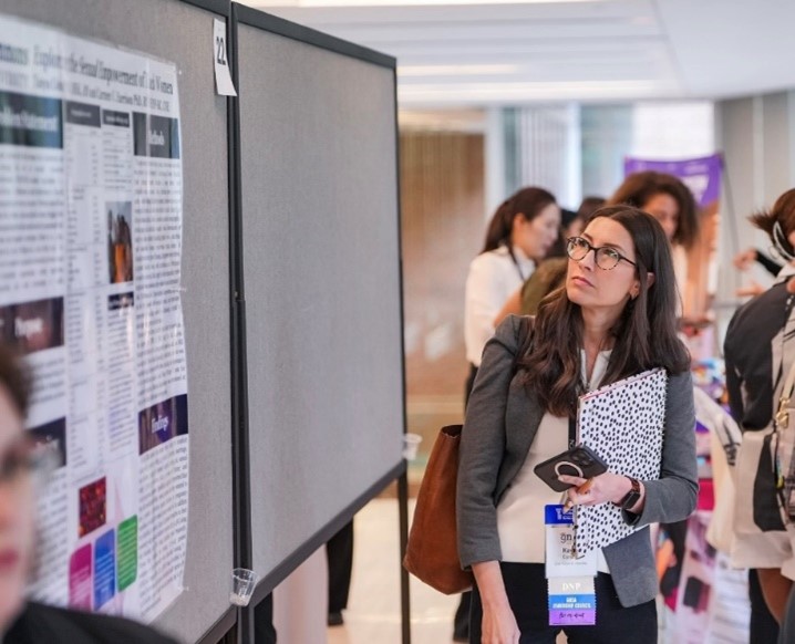 Kayce Cordray at the  2025 AACN GSNA conference