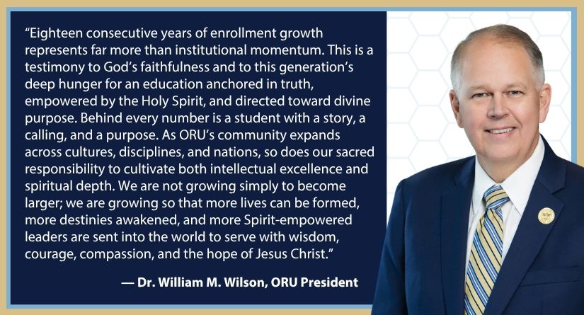 18 Straight Years of Enrollment Growth