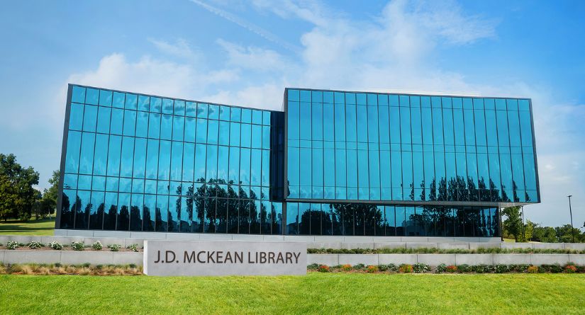 J.D. McKean Library exterior