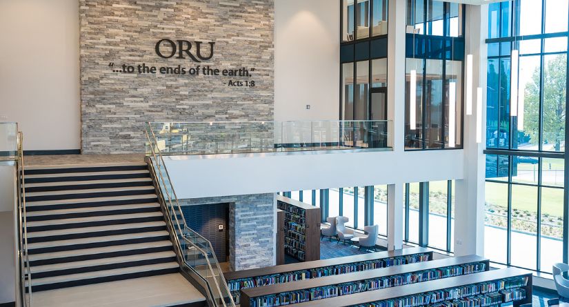 J.D. McKean Library interior