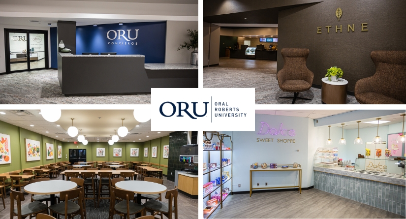 LRC ribbon-cutting collage