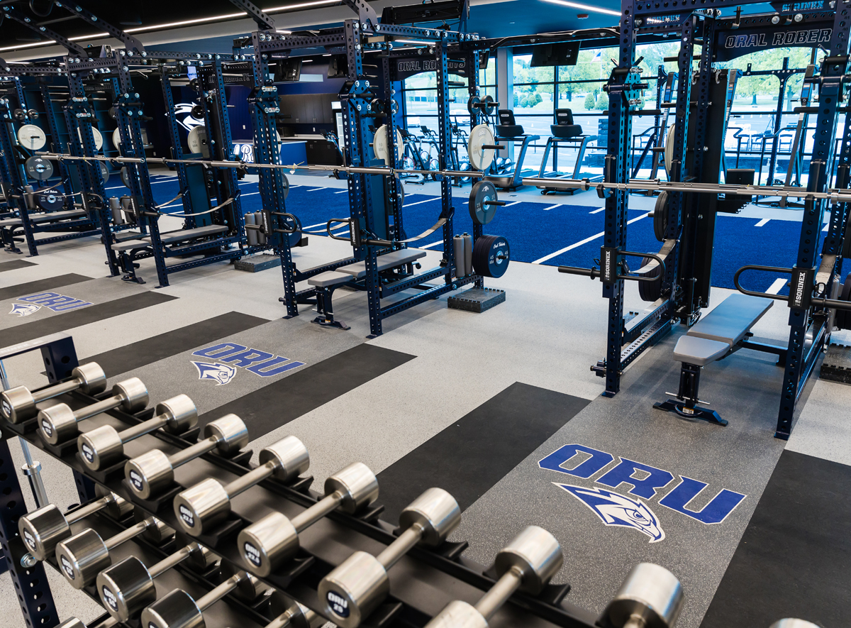 Mike Carter Athletic Center weight room