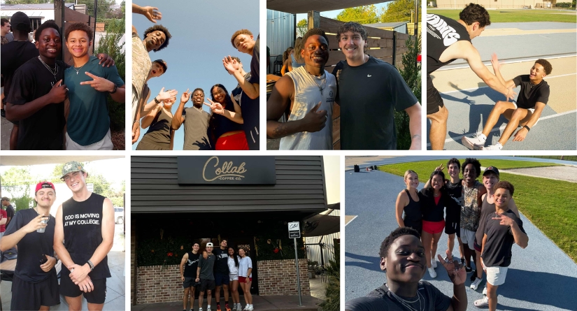 Malick and the Run with Christ Tulsa team