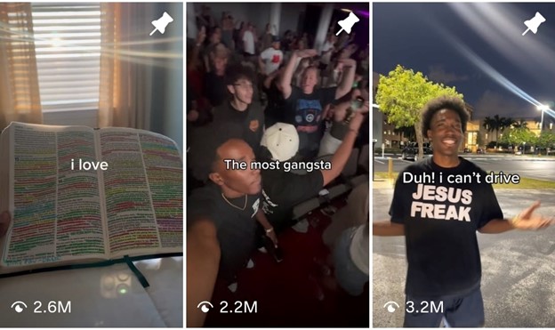 Peter’s most viral reels about his Christian faith