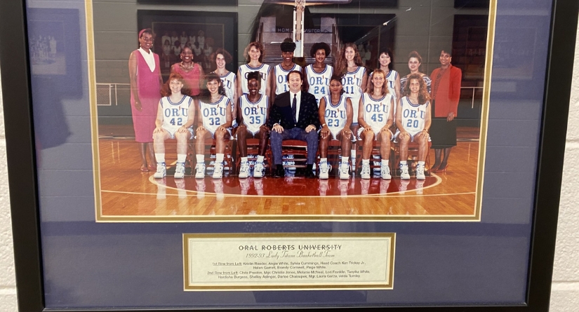 Tori’s Mom Laura Ware on ORU’s women’s basketball team, 1992-93'