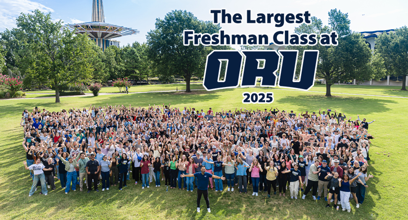 Largest freshman class at ORU Fall 2025