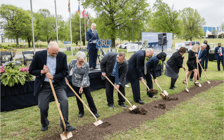 Welcome Center Groundbreaking