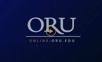 ORU Online logo and link to online.oru.edu with a blue background